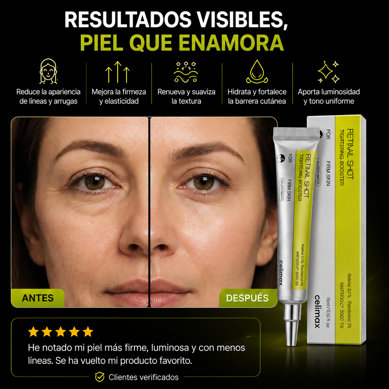 Celimax Crema Facial Antiarrugas Retinal